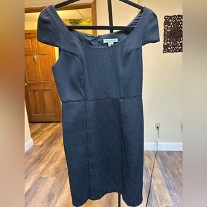 BCBGeneration Little Black Dress Cap Sleeve Knee Length